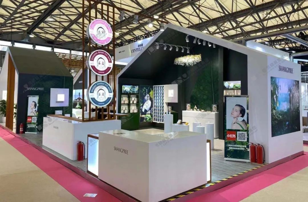 SHANGPREE展臺設(shè)計(jì)效果圖